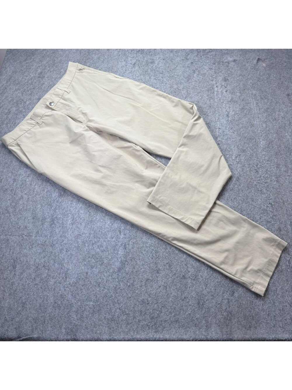 Lululemon ABC Pants Men 38 x 31 Beige Classic Fit *Warpstreme LM5AR4T